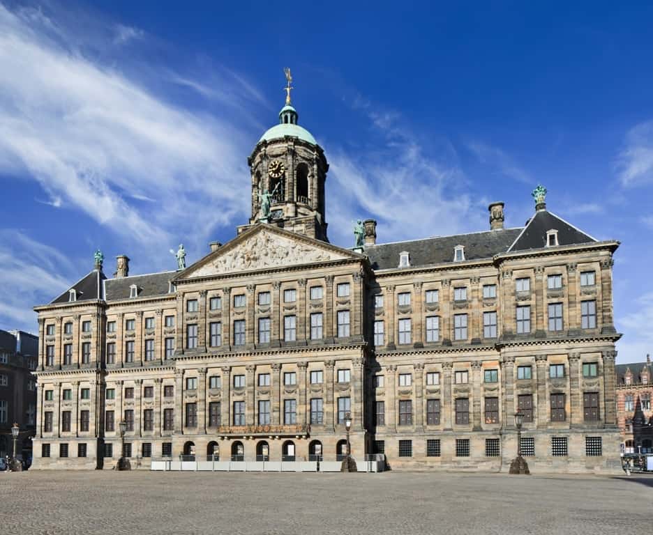 The Royal Palace on Dam Square -Two days in Amsterdam: a guide for first-time visitors
