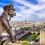 Gargoyle on Notre Dame -Two days in Paris