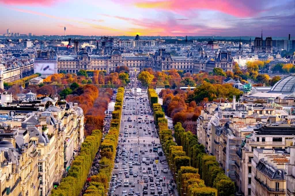 Champs-Élysées -Two days in Paris