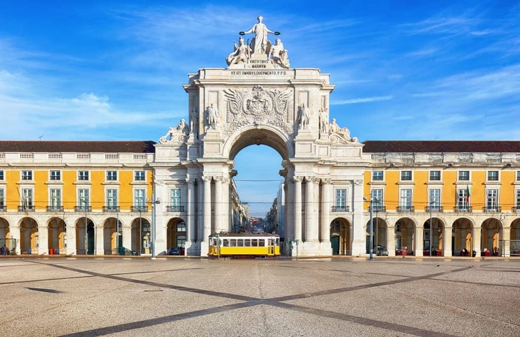 Praca do Comercio - Two days in Lisbon itinerary