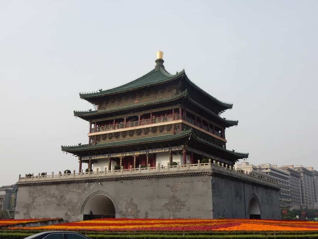 Xian Bell Tower - Xian China